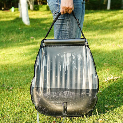 Υπαίθρια PVC ντους 0.52KG τσάντα αποθήκευσης νερού μπανιέρων τσαντών 20L στρατοπέδευσης πιό δροσερή