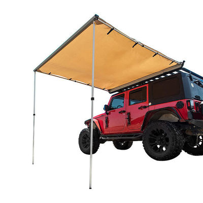 tenda ritrattabile PU4000 210D Oxford del gazebo della tenda all'aperto dell'automobile del lato del tetto del campeggiatore 0.22M2