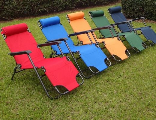 Chaises extérieures campantes de Recliner des loisirs SS304