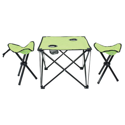 Leichter Campingtisch-Stuhl im Freien stellte Oxford-Strand-Art-Tabelle und Stühle ein