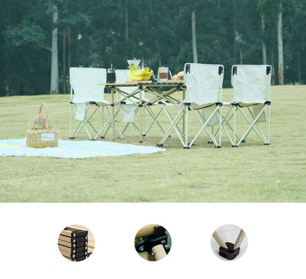 Sedia su ordinazione della Tabella di Logo Picnic Collapsible Folding Camping messa per attività all'aperto
