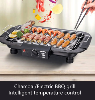 Komersial Listrik Indoor Bbq Grill Smokeless Nylon SS Korean Table Top Kompor