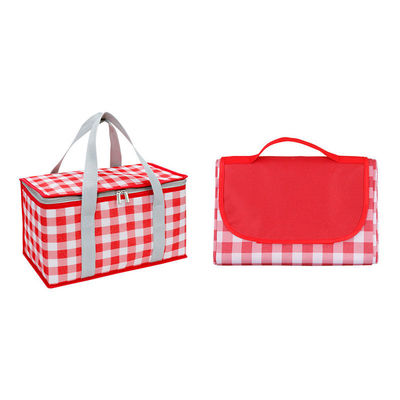 25L aluminiumfilm het Kamperen de Picknick die van de Lunchzak Buitengewoon brede Geïsoleerde Koelere Zakken vouwen