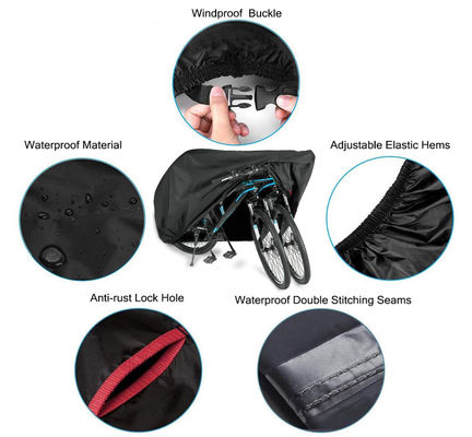 L XL Thiết bị chống thấm động cơ Bao phủ Bảo vệ chống tia cực tím Xe đạp ngoài trời Vỏ chống thấm nước