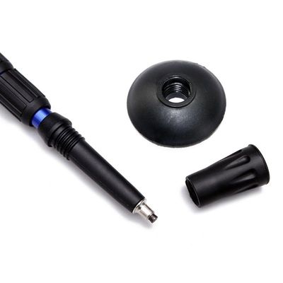 135cm 300g Light Aluminium Anti Shock เสาเดินป่า Telescopic Summit Trekking Poles