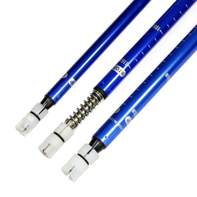 135cm 300g Light Aluminium Anti Shock เสาเดินป่า Telescopic Summit Trekking Poles