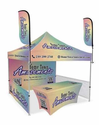 展示会のテント3x3Mの10x15Ft頑丈なおおいのテントの玄関ひさしの折りたたみの望楼のテント
