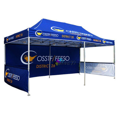 Polyester-Ereignis-Zelt-im Freien knallen Aluminiumrahmen-Messe 300D 420D oben Ausstellungs-Zelt