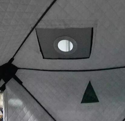 Rainproof Ice Fishing Lightweight 4 Season Tent Double Layer Camping 3000mm