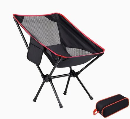 Aluminum 56 X 52cm Folding Adjustable Garden Chairs Folding Fishing Chair With Adjustable Legs