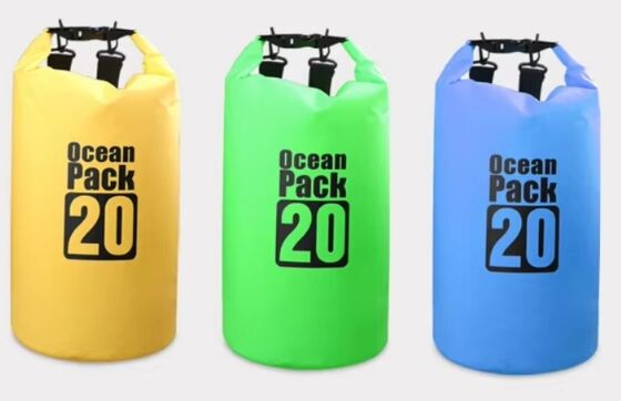 Outdoor 10L Dry Backpack Waterproof 20l Dry Bag Backpack 500D PVC