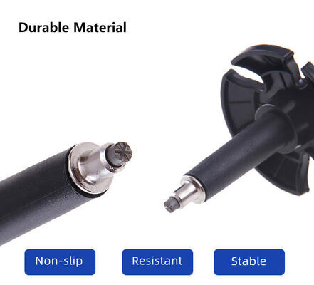 EVA Adjustable Folding Anti Shock Walking Stick Telescopic Self Defense Trekking Pole
